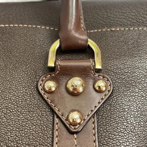 RARE Mulberry Arlington SATCHEL Chocolate Brown 2007 Collection VGC - Picture 12 of 16